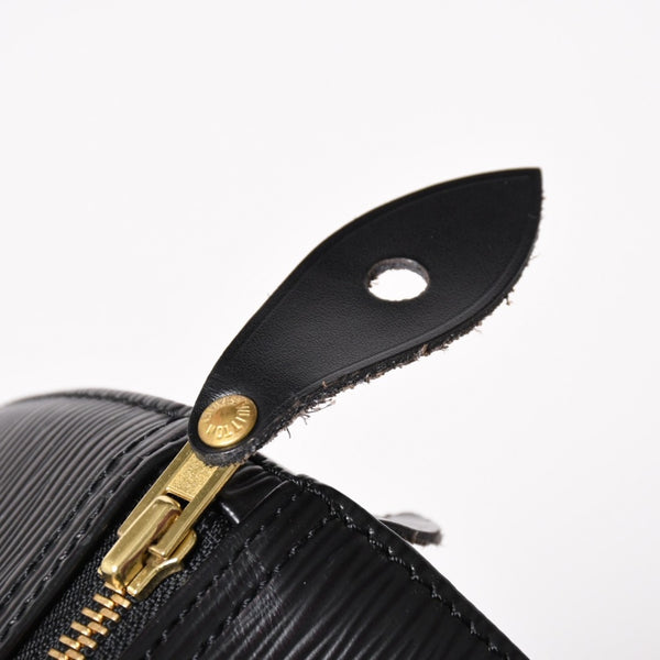 Very good condition LOUIS VUITTON Speedy 35 handbag M42992 Epi leather black gold hardware used 4a004211