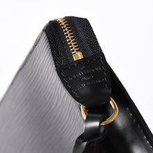 画像をギャラリービューアに読み込む, 極美品 LOUIS VUITTON ルイヴィトン ポシェット アクセソワール アクセサリーポーチ M52942 エピ ブラック ゴールド金具 中古 4a004217