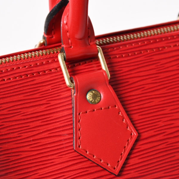 Very good condition LOUIS VUITTON Louis Vuitton Speedy 25 handbag M43015 Epi leather red VI1924 Gold hardware Good condition Used 4a004176