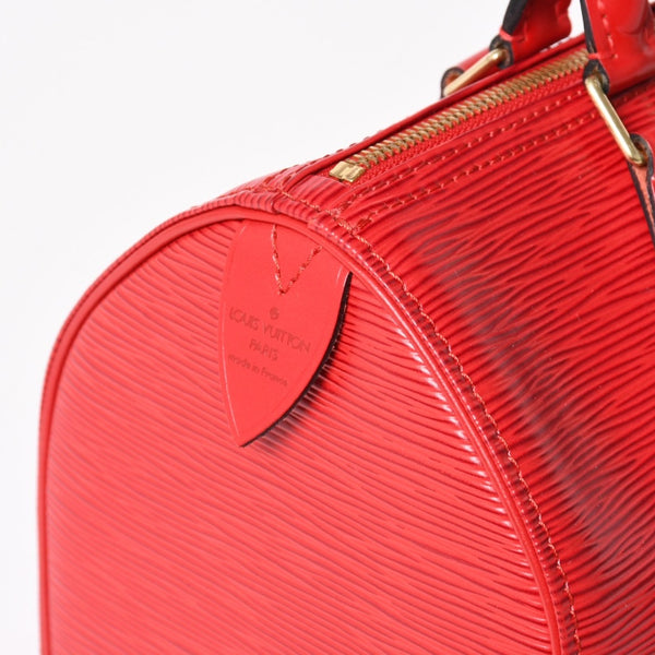 Very good condition LOUIS VUITTON Louis Vuitton Speedy 25 handbag M43015 Epi leather red VI1924 Gold hardware Good condition Used 4a004176
