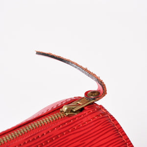 Very good condition LOUIS VUITTON Louis Vuitton Speedy 25 handbag M43015 Epi leather red VI1924 Gold hardware Good condition Used 4a004176