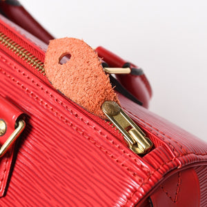 Very good condition LOUIS VUITTON Louis Vuitton Speedy 25 handbag M43015 Epi leather red VI1924 Gold hardware Good condition Used 4a004176