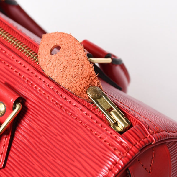Very good condition LOUIS VUITTON Louis Vuitton Speedy 25 handbag M43015 Epi leather red VI1924 Gold hardware Good condition Used 4a004176