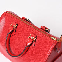 画像をギャラリービューアに読み込む, 極美品 LOUIS VUITTON ルイ ヴィトン スピーディ25 ハンドバッグ M43015 エピ レザー レッド VI1924 ゴールド金具 美品 中古 4a004176