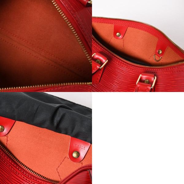 Very good condition LOUIS VUITTON Louis Vuitton Speedy 25 handbag M43015 Epi leather red VI1924 Gold hardware Good condition Used 4a004176