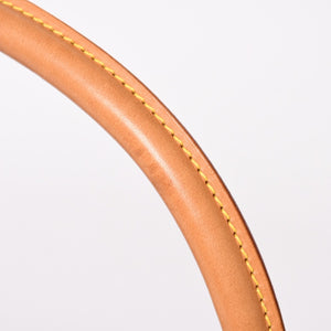 極美品 LOUIS VUITTON ルイヴィトン ミニ ルーピング ワンショルダーバッグ M51147 モノグラム PVC レザー ブラウン 中古 4a004228