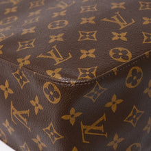 Load image into Gallery viewer, 極美品 LOUIS VUITTON ルイヴィトン ルーピングGM ハンドバッグ モノグラム M51145 ブラウン ゴールド金具 中古 4a004233