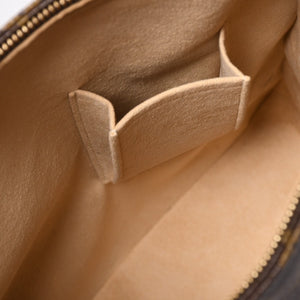 Very Good Condition LOUIS VUITTON Looping GM Handbag Monogram M51145 Brown Gold Hardware Used 4a004233