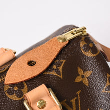画像をギャラリービューアに読み込む, 極美品 LOUIS VUITTON ルイヴィトン スピーディ25 ハンドバック M41528 モノグラム PVC レザー ブラウン ゴールド金具 中古 4a004216