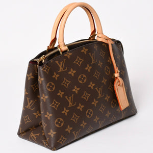 新品同様 LOUIS VUITTON ルイヴィトン Petit Palais PM プティ パレPM 2WAYバッグ M45900 モノグラム ブラウン ゴールド金具 中古 4a004184