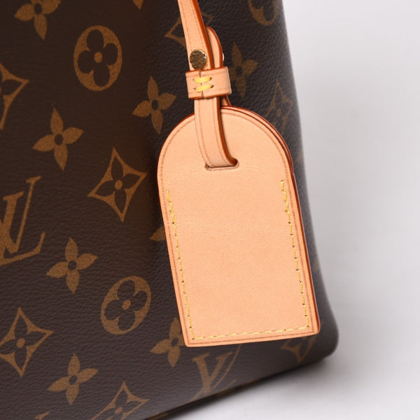 新品同様 LOUIS VUITTON ルイヴィトン Petit Palais PM プティ パレPM 2WAYバッグ M45900 モノグラム ブラウン ゴールド金具 中古 4a004184