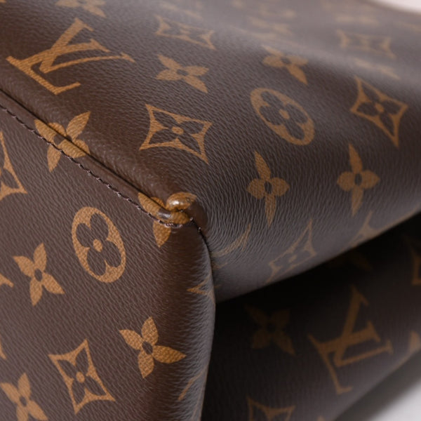新品同様 LOUIS VUITTON ルイヴィトン Petit Palais PM プティ パレPM 2WAYバッグ M45900 モノグラム ブラウン ゴールド金具 中古 4a004184