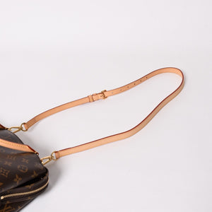 新品同様 LOUIS VUITTON ルイヴィトン Petit Palais PM プティ パレPM 2WAYバッグ M45900 モノグラム ブラウン ゴールド金具 中古 4a004184