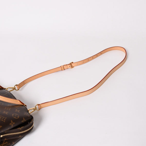 新品同様 LOUIS VUITTON ルイヴィトン Petit Palais PM プティ パレPM 2WAYバッグ M45900 モノグラム ブラウン ゴールド金具 中古 4a004184