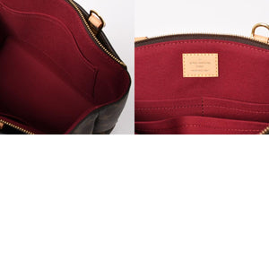 新品同様 LOUIS VUITTON ルイヴィトン Petit Palais PM プティ パレPM 2WAYバッグ M45900 モノグラム ブラウン ゴールド金具 中古 4a004184