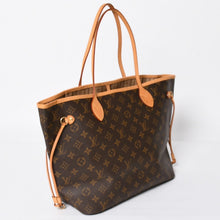 画像をギャラリービューアに読み込む, 極美品 LOUIS VUITTON ルイヴィトン ネヴァーフルMM トートバッグ M46975 モノグラム ブラウン AR3058 ゴールド金具 中古 4a004223