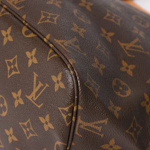 極美品 LOUIS VUITTON ルイヴィトン ネヴァーフルMM トートバッグ M46975 モノグラム ブラウン AR3058 ゴールド金具 中古 4a004223