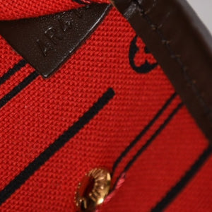 新品同様 LOUIS VUITTON ルイヴィトン ネヴァーフルPM ハンドバッグ N41359 ダミエエベヌキャンバス ブラウン AR4162 ゴールド金具 中古 4a004231