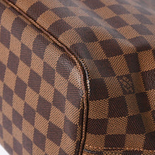 画像をギャラリービューアに読み込む, 新品同様 LOUIS VUITTON ルイヴィトン ダミエ ネヴァーフルMM トートバッグ N51105 PVC レザー ブラウン GI 4141 ゴールド金具 中古 4a004235