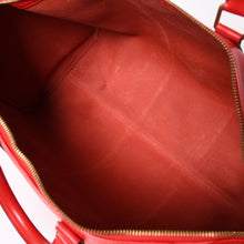 画像をギャラリービューアに読み込む, LOUIS VUITTON ルイヴィトン キーポル50 ボストンバッグ M42967 カスティリアンレッド エピレザー VI1915 ゴールド金具 美品 中古 4a004236