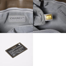 画像をギャラリービューアに読み込む, 極美品 CHANEL シャネル 2WAYバッグ 16番台 ココマーク ラムスキン キルティング オリーブ アンティークシルバー金具 中古 4a003948