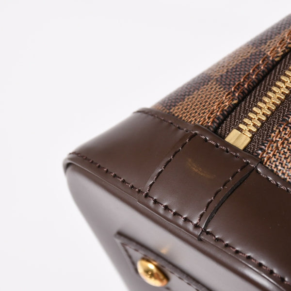 Very good condition LOUIS VUITTON Alma BB 2WAY handbag N41221 Damier Ebene Brown Shoulder PVC Leather Used 4a004171