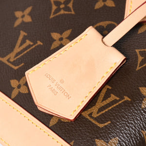 新品同様 LOUIS VUITTON ルイヴィトン アルマBB 2WAYバッグ M53152 モノグラム ブラウン PVC レザー 新型 中古 4a004186