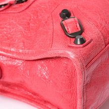 画像をギャラリービューアに読み込む, BALENCIAGA バレンシアガ クラシック Mini City ミニシティ 30029 2WAY ハンドバッグ ショルダーバッグ ピンク レザー 美品 中古 4a004248