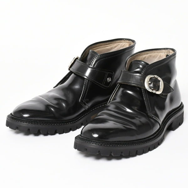 CHROME HEARTS クロムハーツ × Alden オールデン UA別注 ジョージブーツ 9175 サイズ8 1/2 ガンスリンガー ブラック 美品 中古 4a004335
