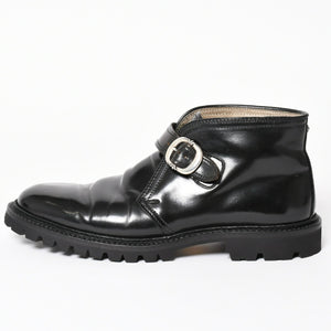 CHROME HEARTS クロムハーツ × Alden オールデン UA別注 ジョージブーツ 9175 サイズ8 1/2 ガンスリンガー ブラック 美品 中古 4a004335