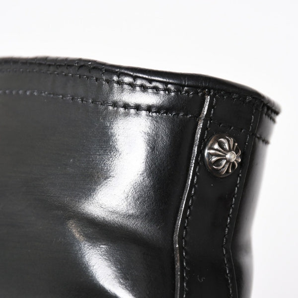 CHROME HEARTS クロムハーツ × Alden オールデン UA別注 ジョージブーツ 9175 サイズ8 1/2 ガンスリンガー ブラック 美品 中古 4a004335