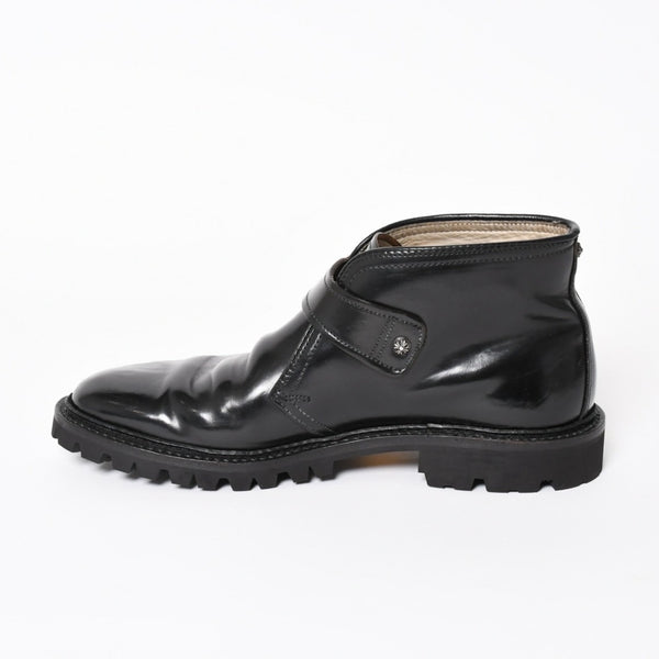 CHROME HEARTS クロムハーツ × Alden オールデン UA別注 ジョージブーツ 9175 サイズ8 1/2 ガンスリンガー ブラック 美品 中古 4a004335