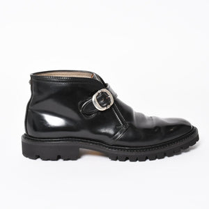 CHROME HEARTS クロムハーツ × Alden オールデン UA別注 ジョージブーツ 9175 サイズ8 1/2 ガンスリンガー ブラック 美品 中古 4a004335