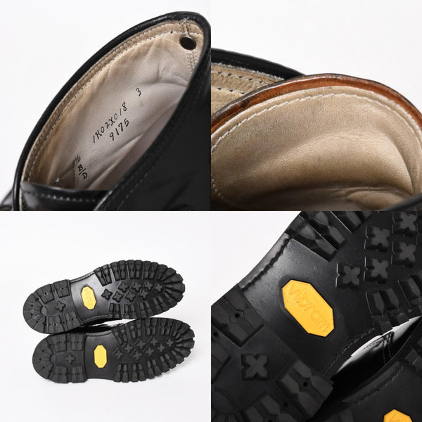 CHROME HEARTS クロムハーツ × Alden オールデン UA別注 ジョージブーツ 9175 サイズ8 1/2 ガンスリンガー ブラック 美品 中古 4a004335