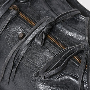 極美品 BALENCIAGA バレンシアガ The Town ザ・タウン 2WAY ショルダーバッグ ハンドバッグ 240579 ブラック 中古 4a003959