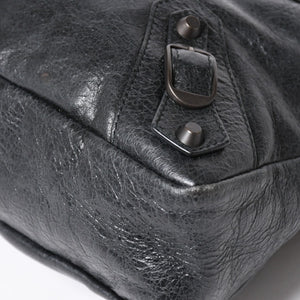 極美品 BALENCIAGA バレンシアガ The Town ザ・タウン 2WAY ショルダーバッグ ハンドバッグ 240579 ブラック 中古 4a003959