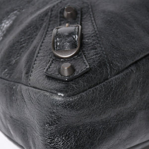 極美品 BALENCIAGA バレンシアガ The Town ザ・タウン 2WAY ショルダーバッグ ハンドバッグ 240579 ブラック 中古 4a003959