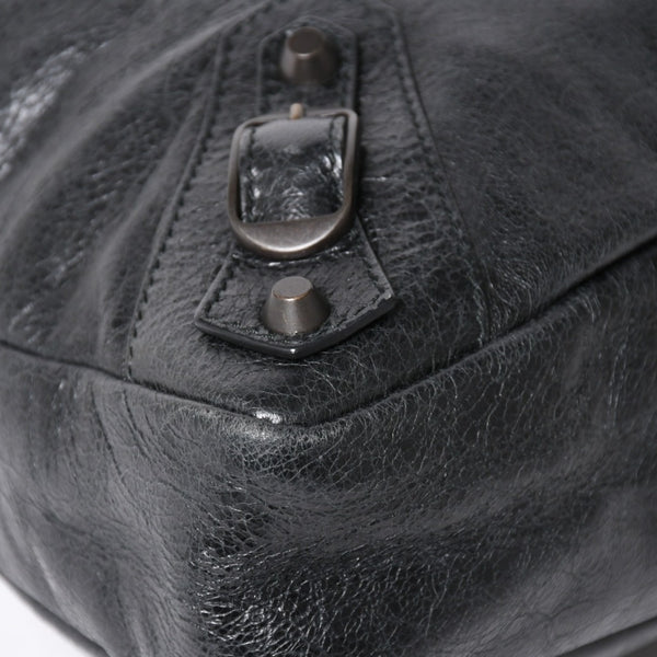 極美品 BALENCIAGA バレンシアガ The Town ザ・タウン 2WAY ショルダーバッグ ハンドバッグ 240579 ブラック 中古 4a003959