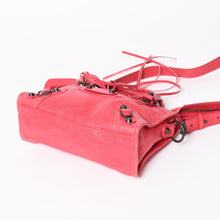 画像をギャラリービューアに読み込む, BALENCIAGA バレンシアガ クラシック Mini City ミニシティ 30029 2WAY ハンドバッグ ショルダーバッグ ピンク レザー 美品 中古 4a004248