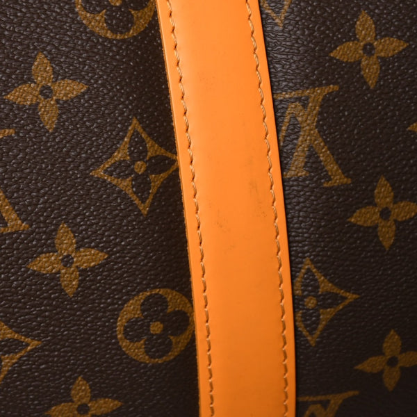 新品同様 LOUIS VUITTON ルイヴィトン キーポルバンドリエール 45 ボストンバッグ M46703 モノグラムマカサー イエロー 中古 4a004250