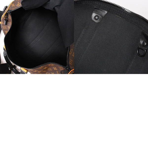 新品同様 LOUIS VUITTON ルイヴィトン キーポルバンドリエール 45 ボストンバッグ M46703 モノグラムマカサー イエロー 中古 4a004250