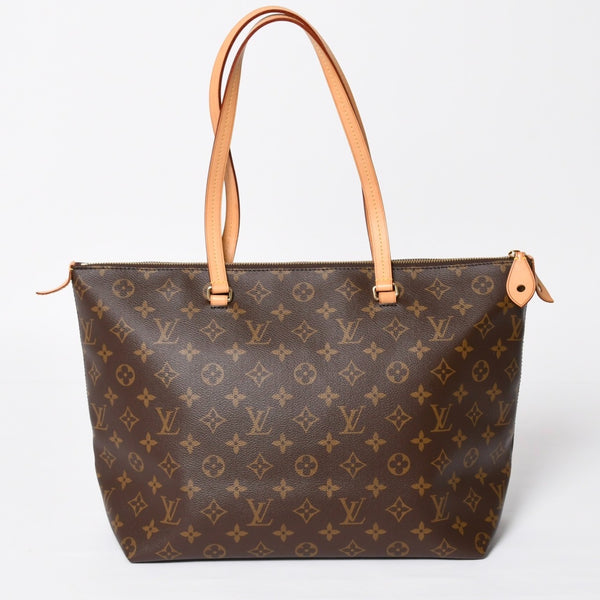 極美品 LOUIS VUITTON ルイヴィトン Iena MM イエナMM トートバッグ M42267 モノグラム ブラウン ゴールド金具 中古 4a004201