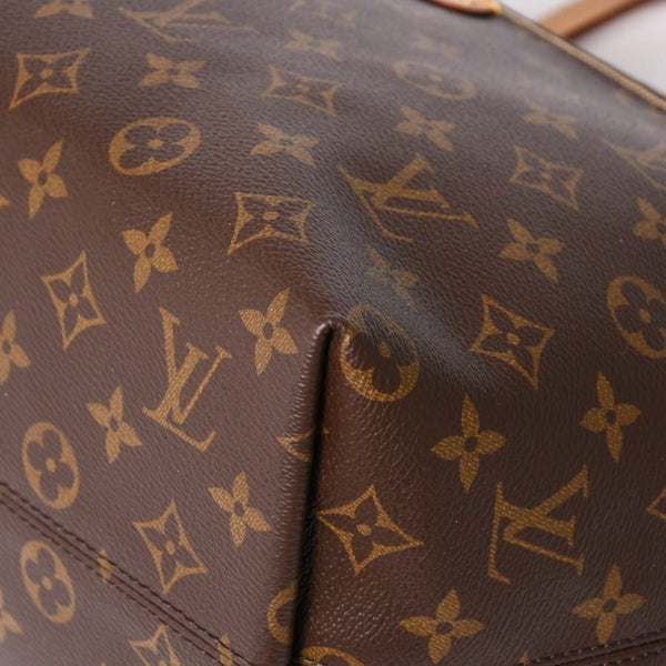 極美品 LOUIS VUITTON ルイヴィトン Iena MM イエナMM トートバッグ M42267 モノグラム ブラウン ゴールド金具 中古 4a004201