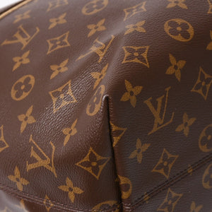 極美品 LOUIS VUITTON ルイヴィトン Iena MM イエナMM トートバッグ M42267 モノグラム ブラウン ゴールド金具 中古 4a004201