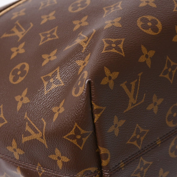 極美品 LOUIS VUITTON ルイヴィトン Iena MM イエナMM トートバッグ M42267 モノグラム ブラウン ゴールド金具 中古 4a004201