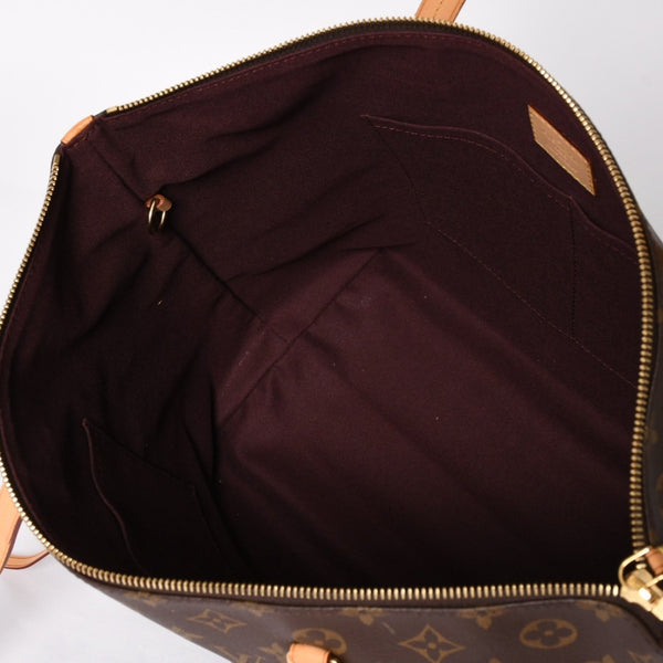 極美品 LOUIS VUITTON ルイヴィトン Iena MM イエナMM トートバッグ M42267 モノグラム ブラウン ゴールド金具 中古 4a004201