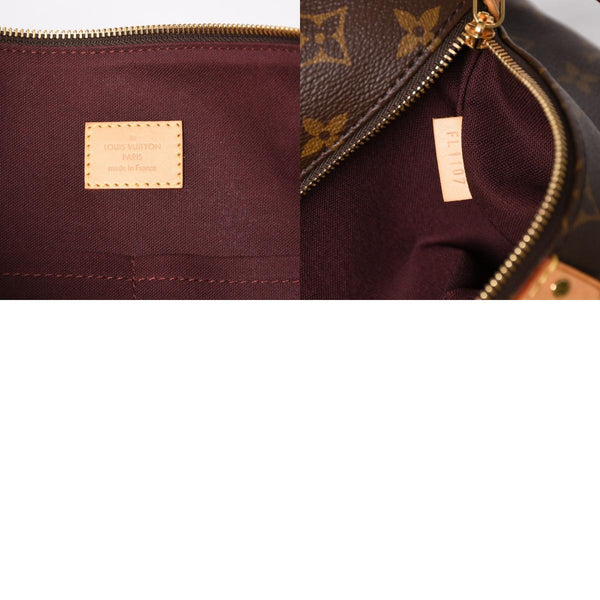 極美品 LOUIS VUITTON ルイヴィトン Iena MM イエナMM トートバッグ M42267 モノグラム ブラウン ゴールド金具 中古 4a004201