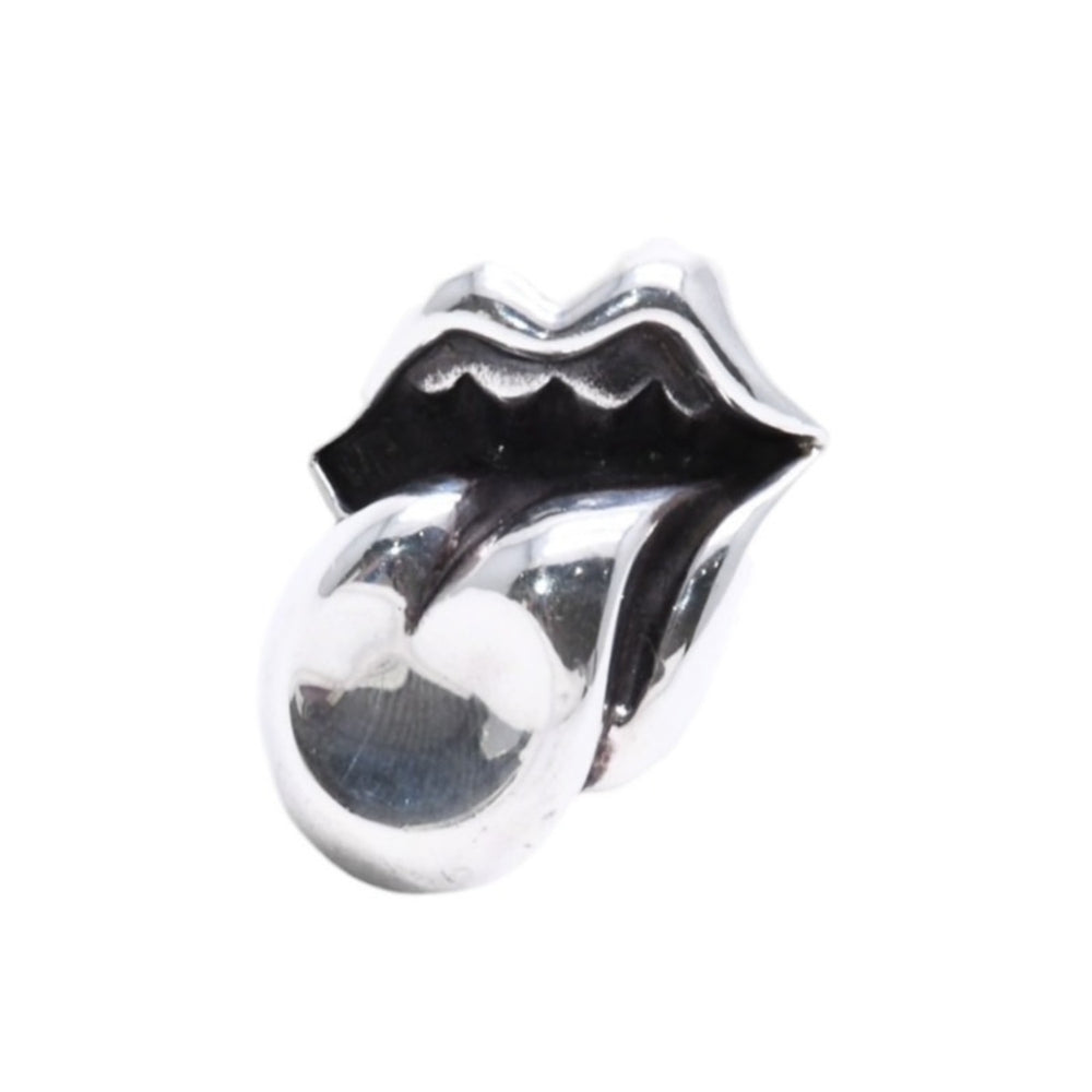 極美品 CHROME HEARTS クロムハーツ LIP TONGUE LG リップ&タン ラージ リング 指輪 重量約44.75g サイズ19号 シルバー925 中古 4a004327