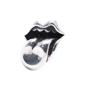 Mint condition CHROME HEARTS LIP TONGUE LG lipstick&タLarge ring, approximately 44.75g, size 19, sterling silver (925), pre-owned, item number 4a004327