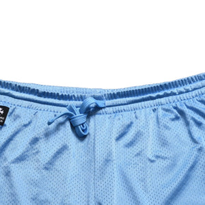 New and unused CHROME HEARTS MESH WARM UP JERSEY Mesh Warm Up Jersey Size XL Blue CH Logo Used 4a004378